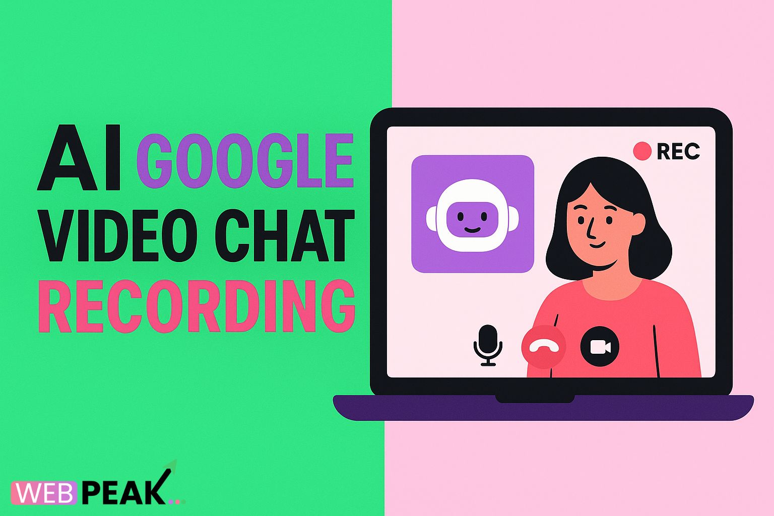 AI Google Video Chat Recording