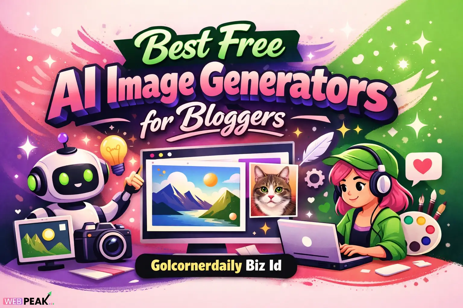 Best Free AI Image Generators for Bloggers Golcornerdaily Biz Id
