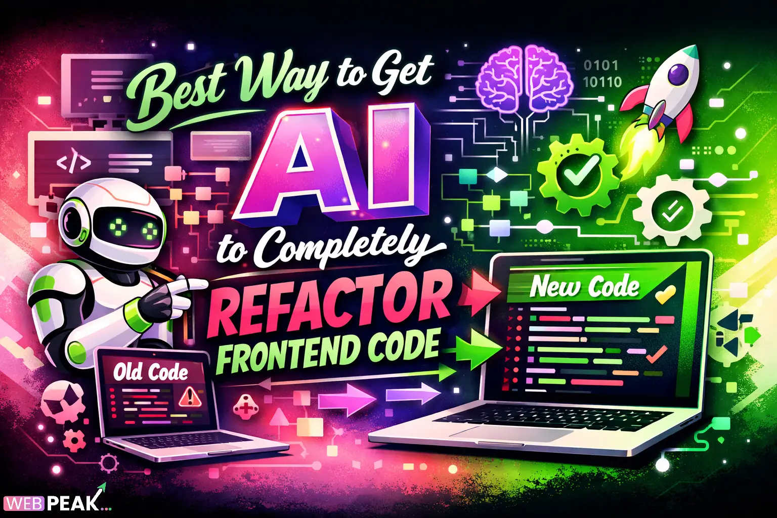 Best Way to Get AI to Completely Refactor Frontend Code