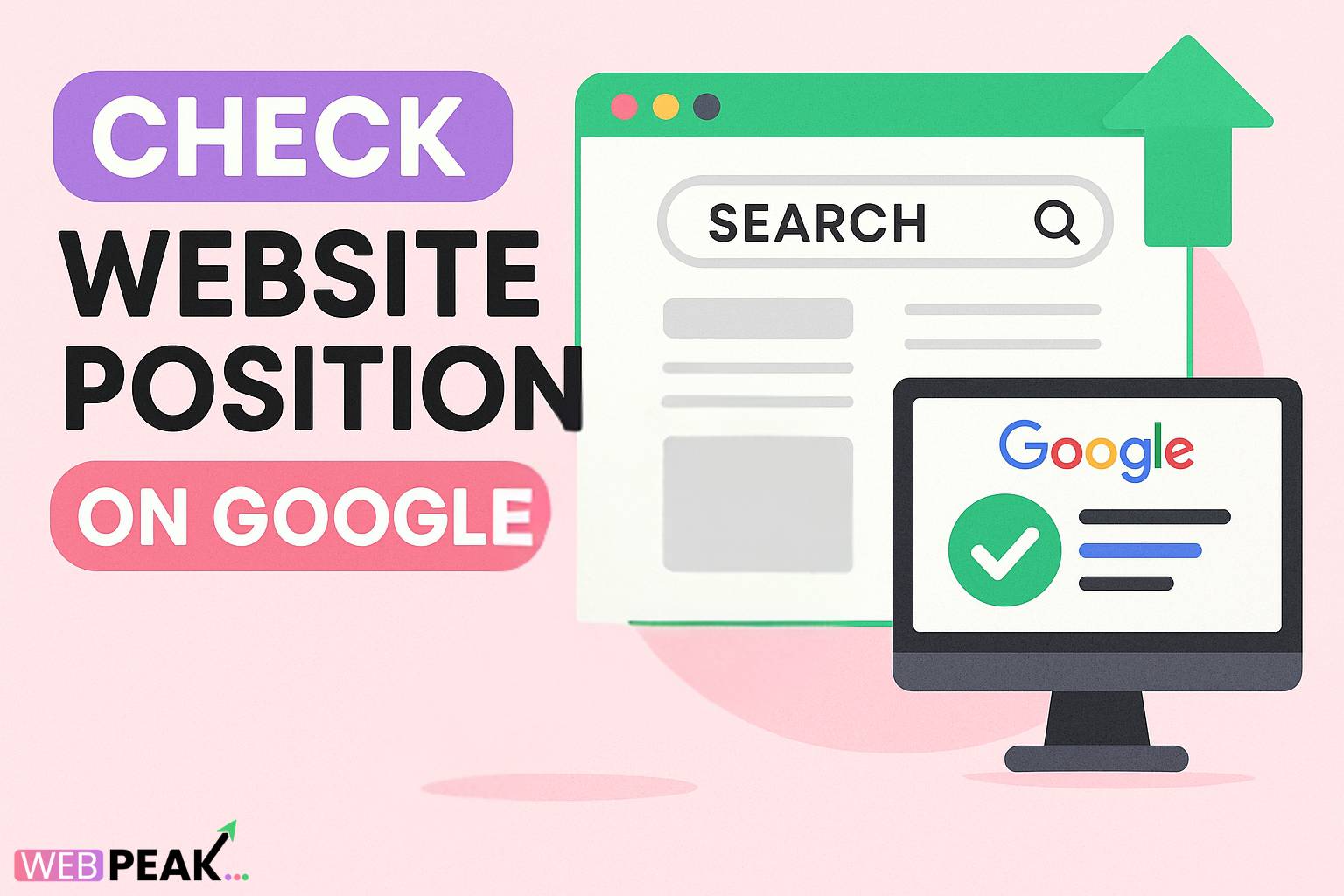 Check Website Position on Google
