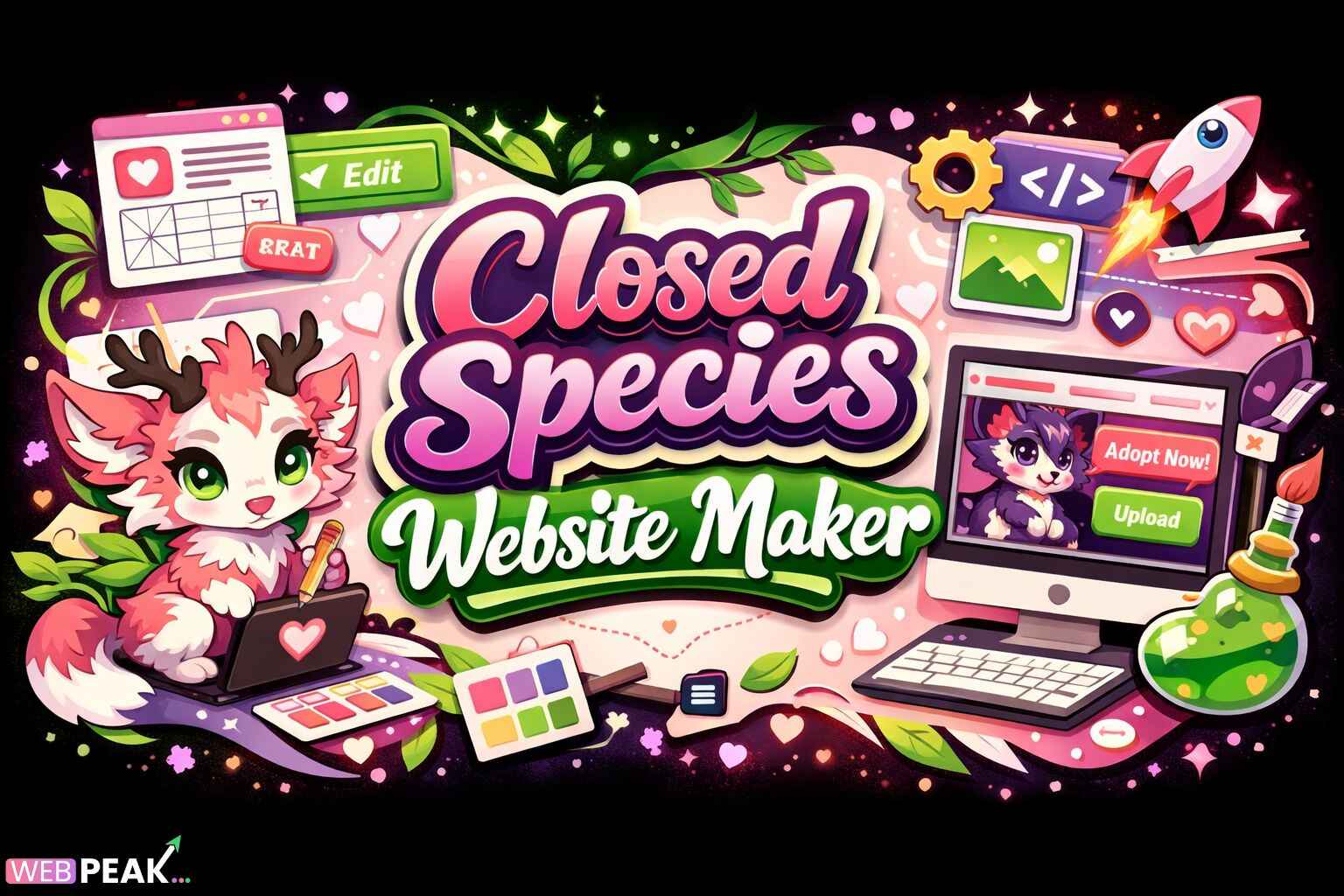 Closed Species Website Maker