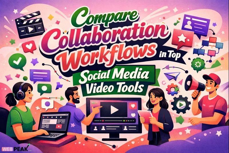 Compare Collaboration Workflows in Top Social Media Video Tools