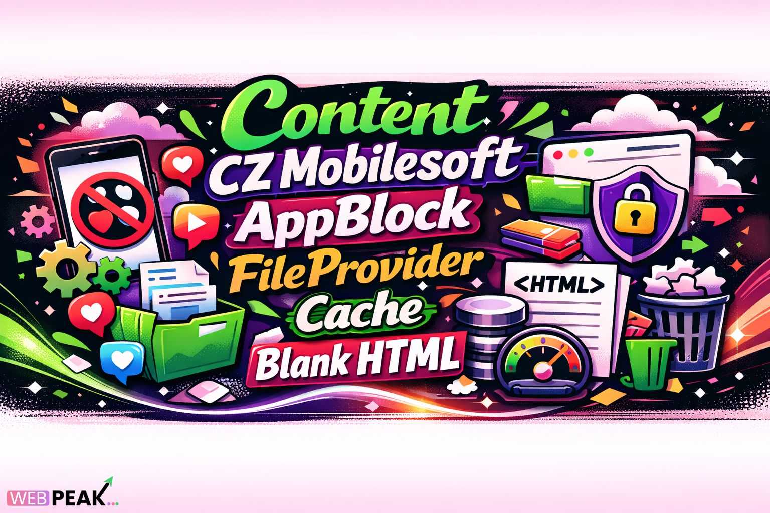 Content CZ Mobilesoft AppBlock FileProvider Cache Blank HTML