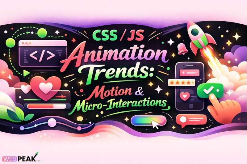 CSS / JS Animation Trends 2026: Motion & Micro-Interactions 