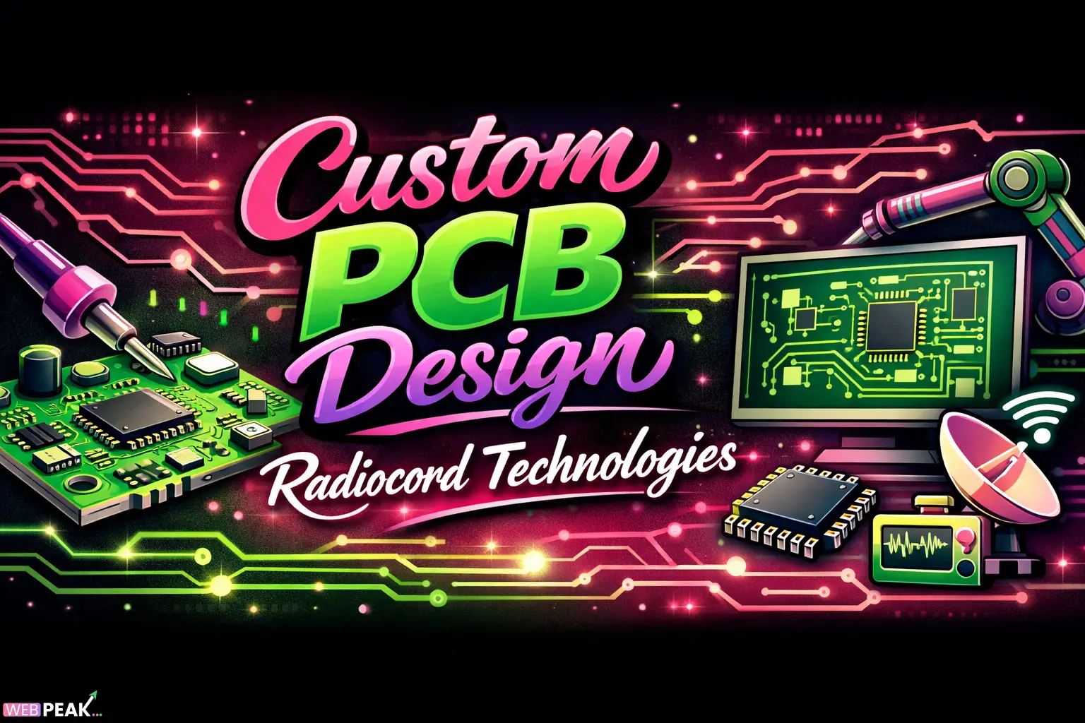 Custom PCB Design Radiocord Technologies
