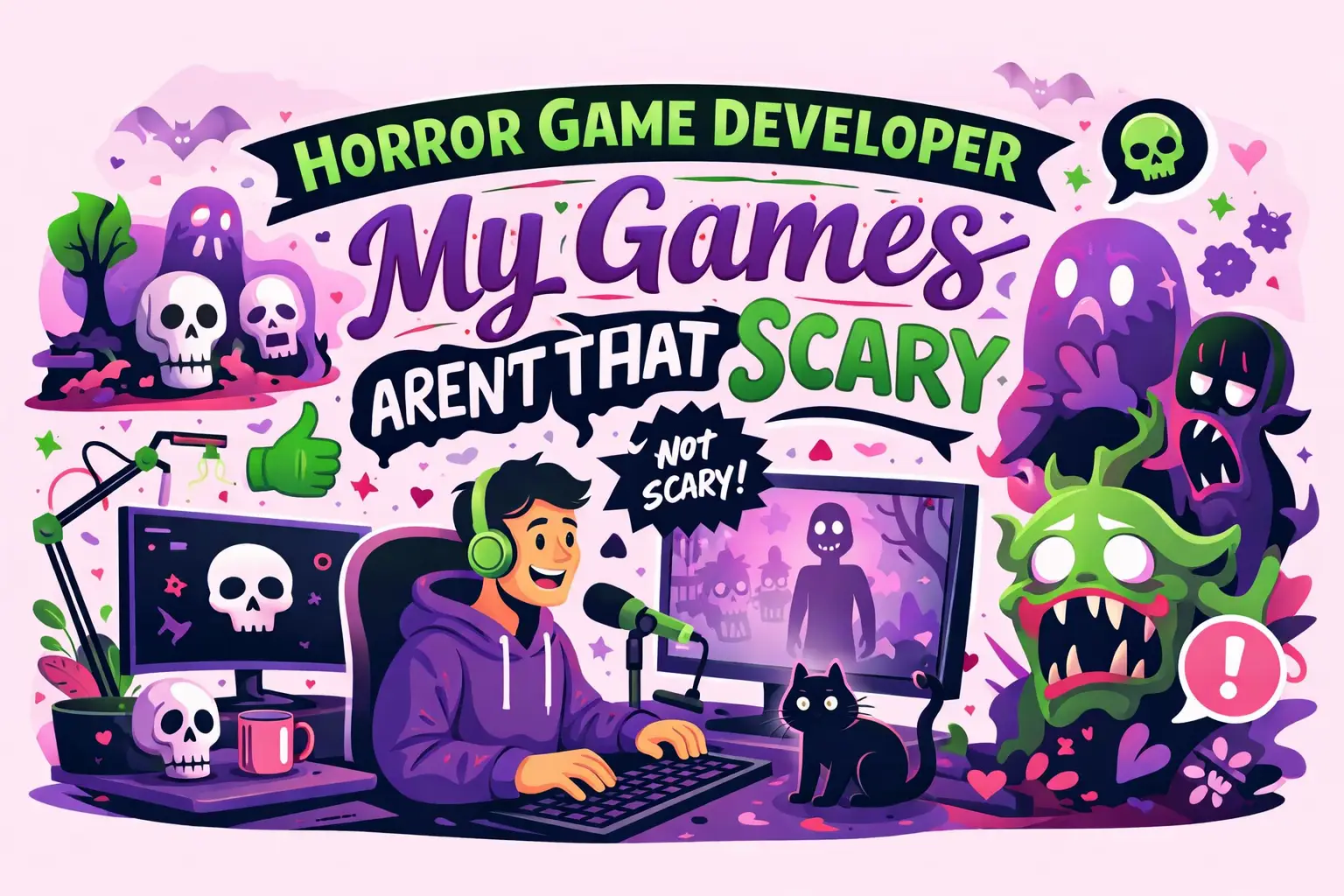 Horror Game Developer My Games Aren't That Scary