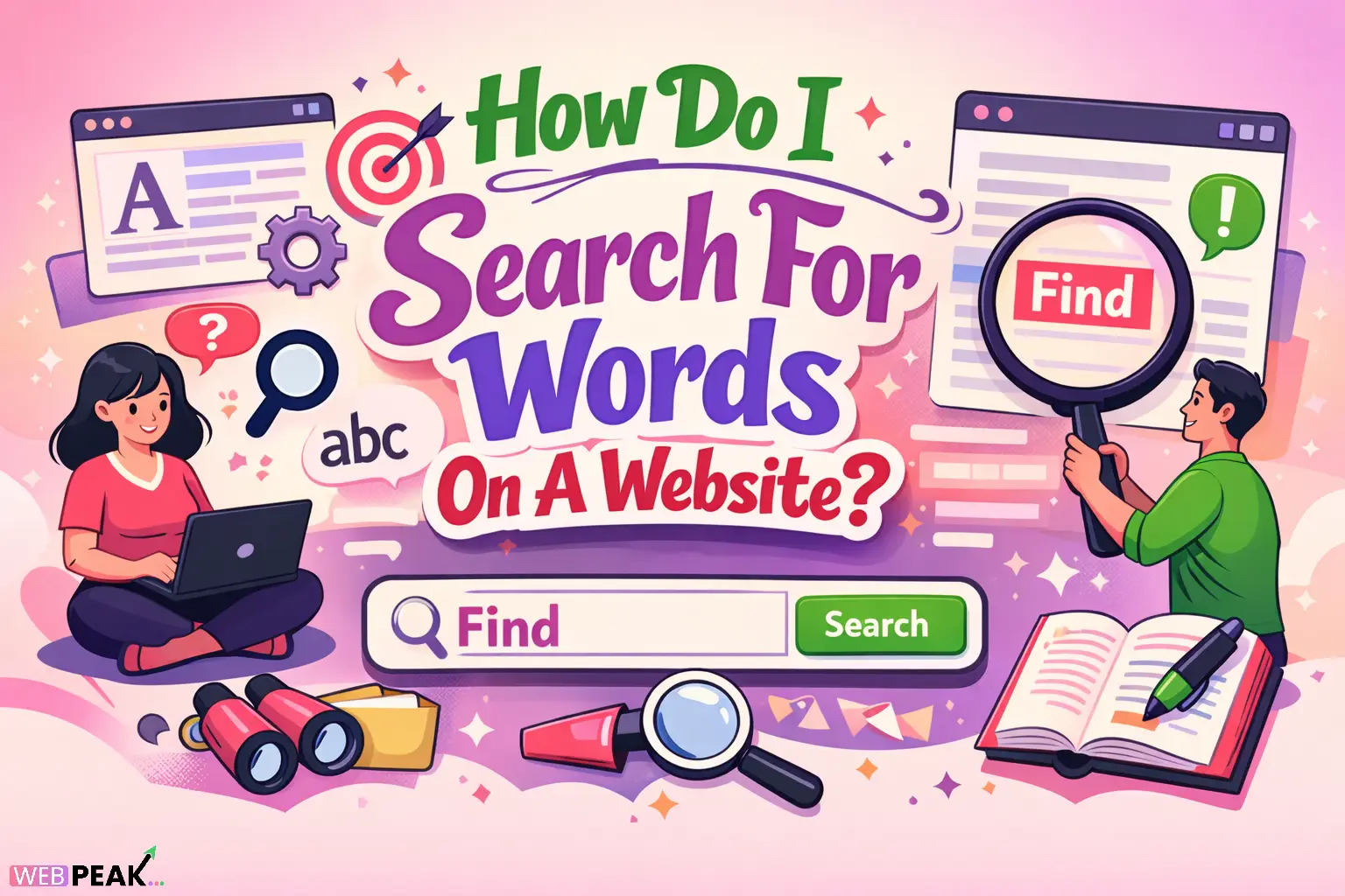 How Do I Search For Words On A Website