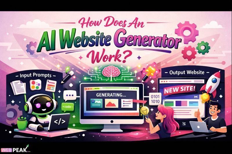 How Does An AI Website Generator Work