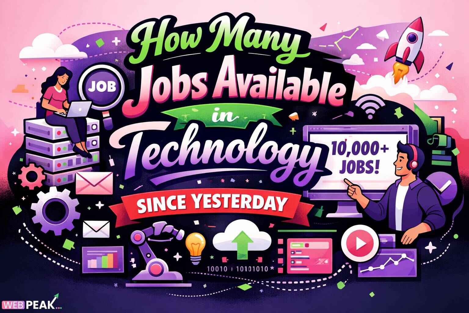 How Many Jobs Are Available in Technology Since Yesterday