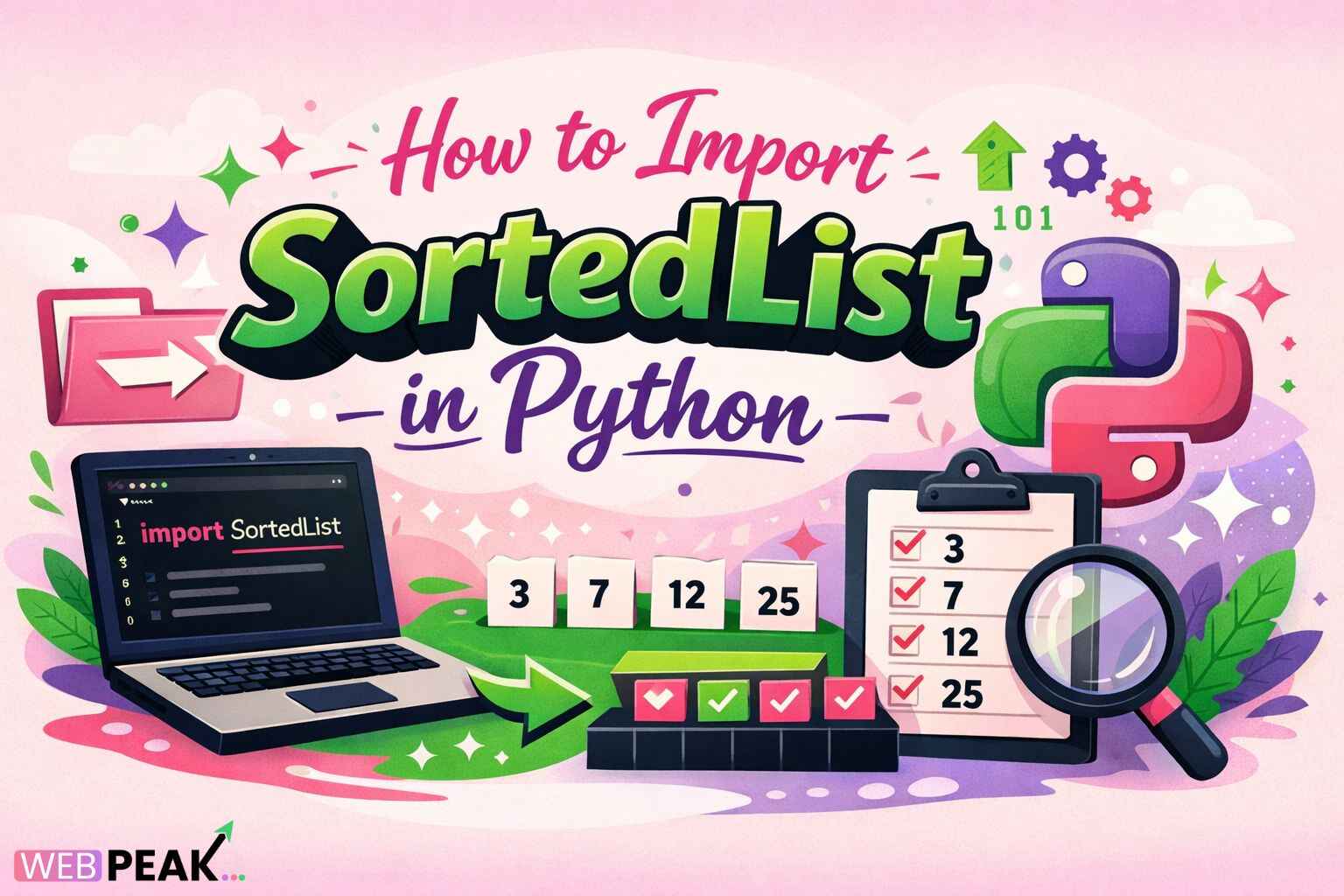 How to Import Sortedlist in Python