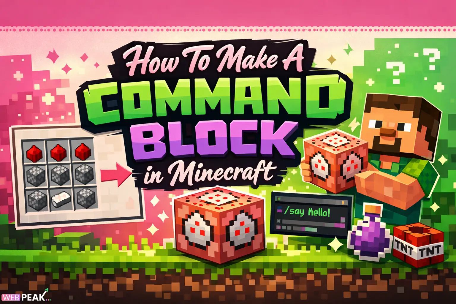 How To Make A Command Block in Minecraft