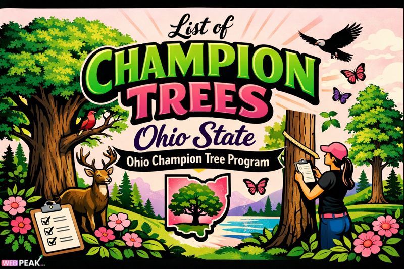 List of Champion Trees Ohio State Ohio Champion Tree Program