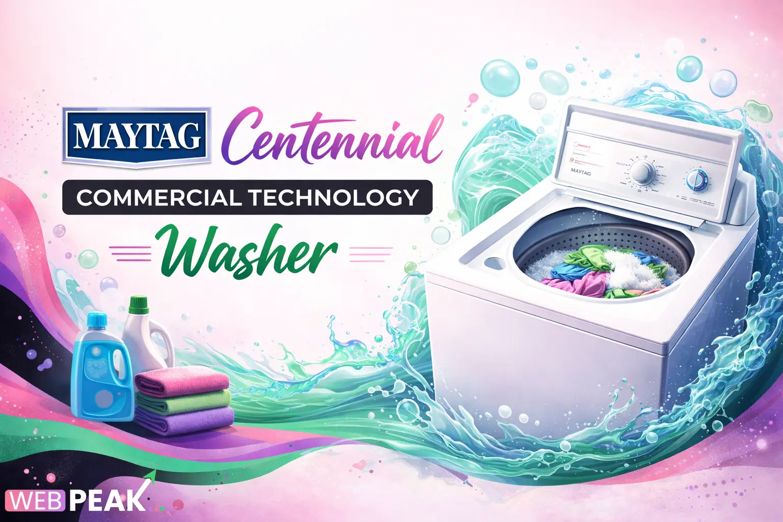 Maytag Centennial Commercial Technology Washer