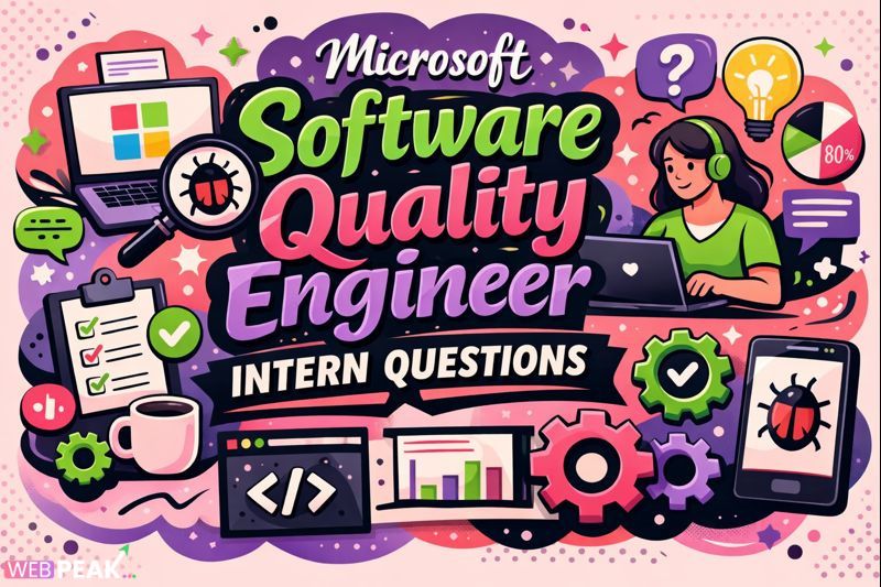 Microsoft Software Quality Engineer Intern Questions