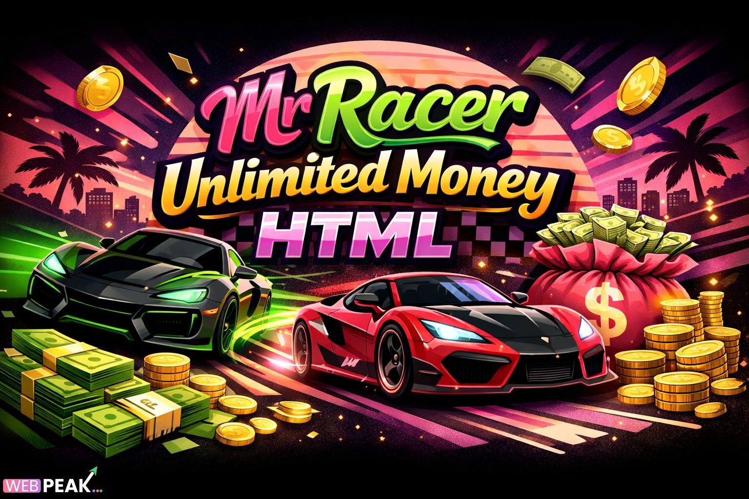 Mr Racer Unlimited Money HTML