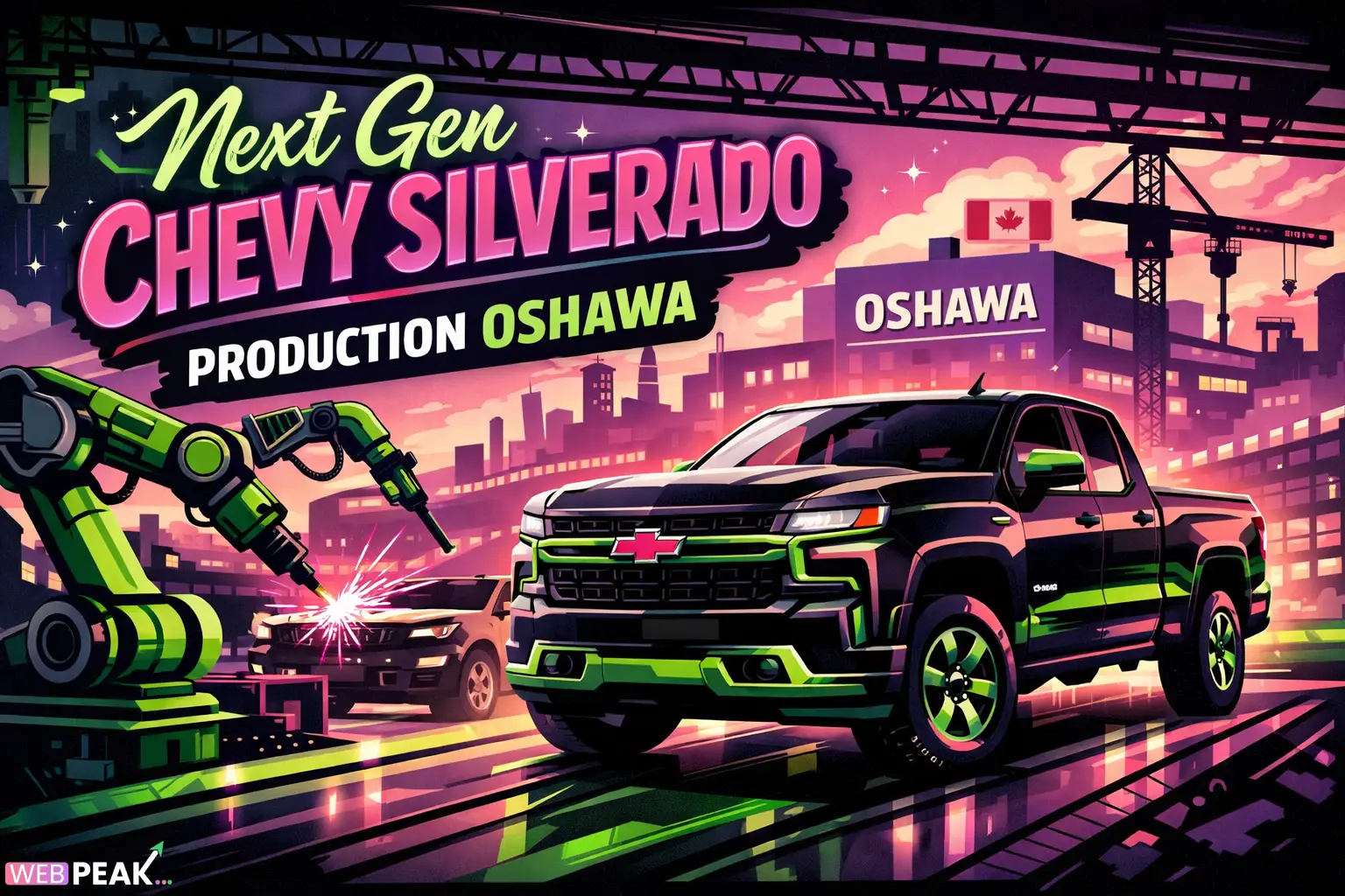 Next Gen Chevy Silverado Production Oshawa