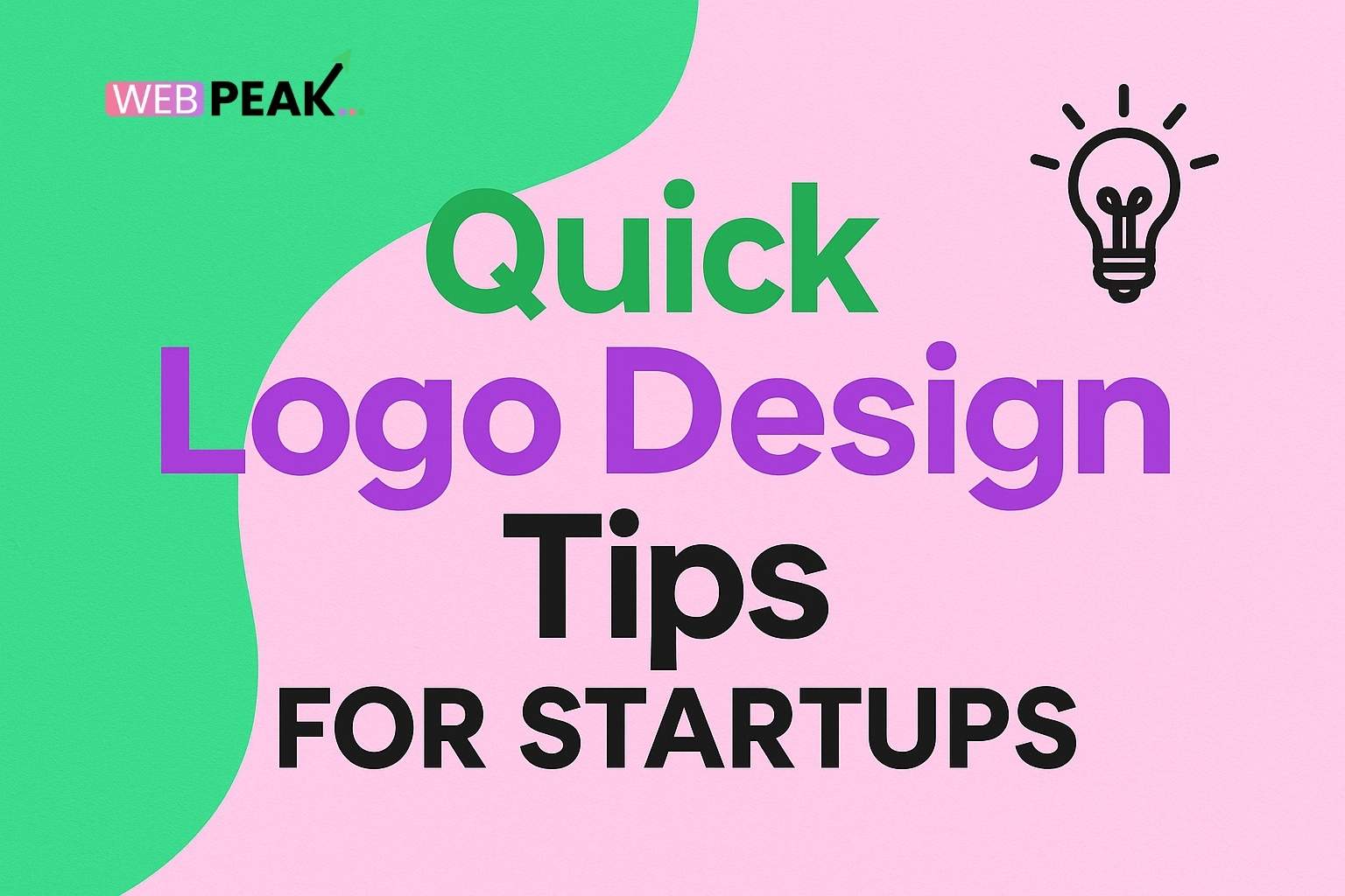 Quick Logo Design Tips for Startups