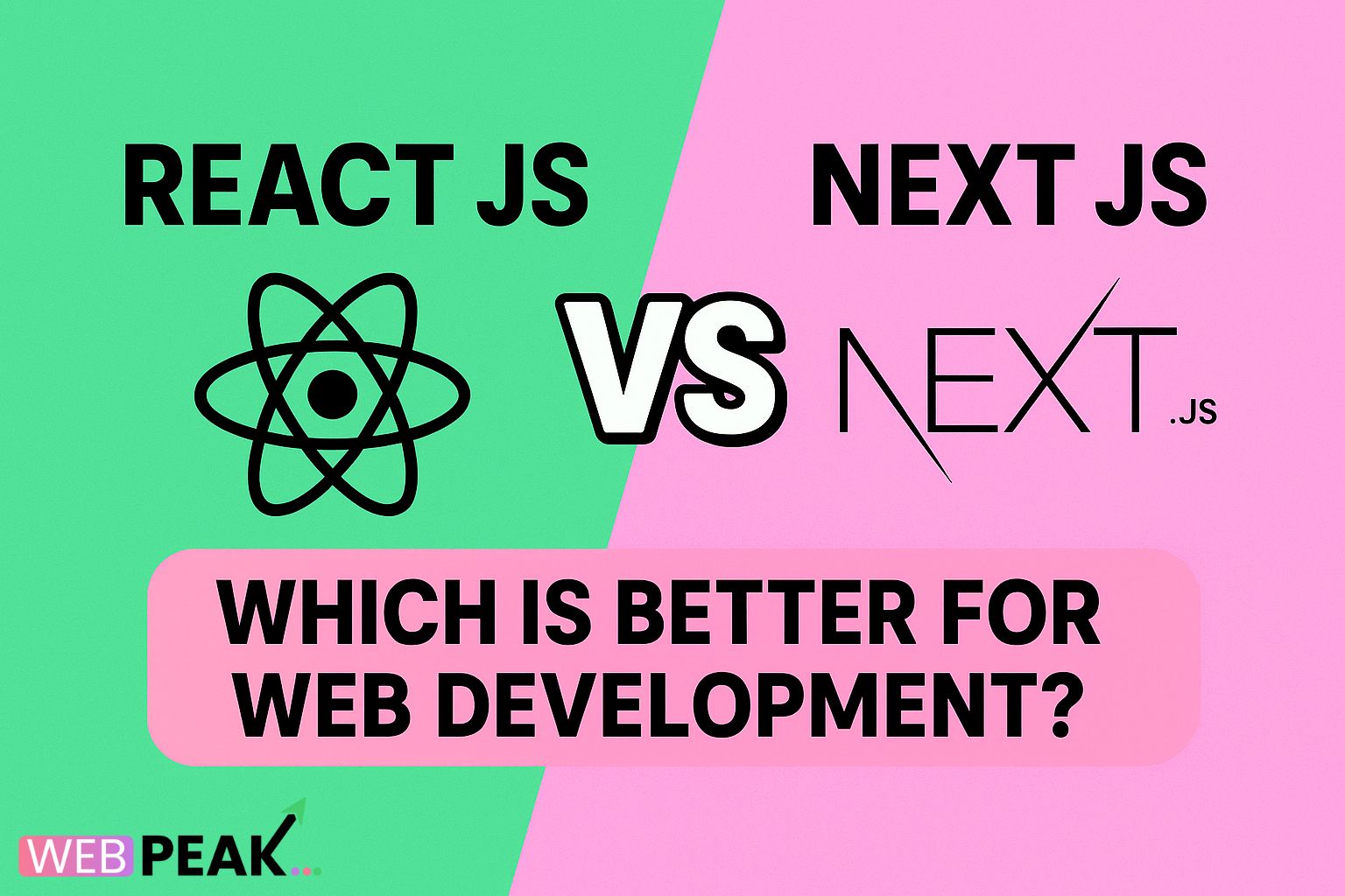 React JS vs Next JS Which Is Better for Web Development