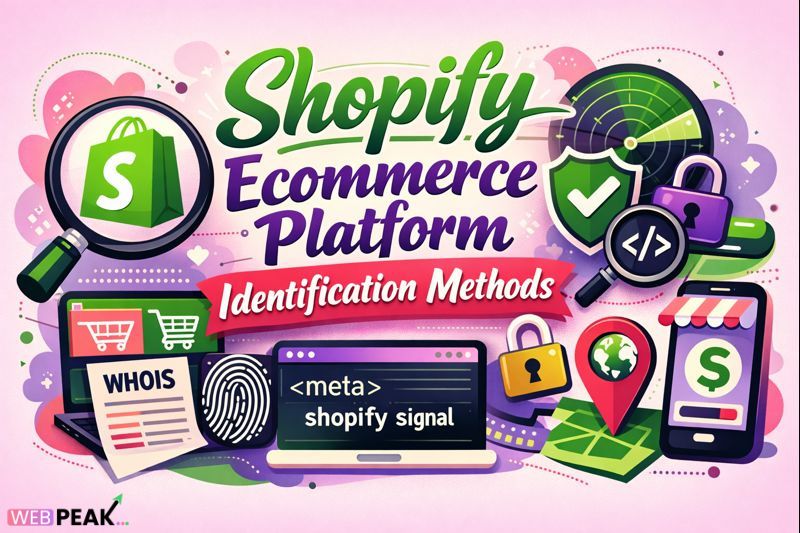 Shopify Ecommerce Platform Identification Methods