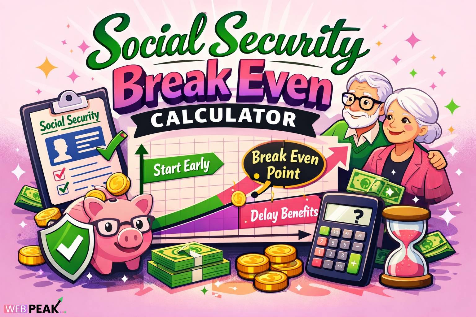 Social Security Break Even Calculator