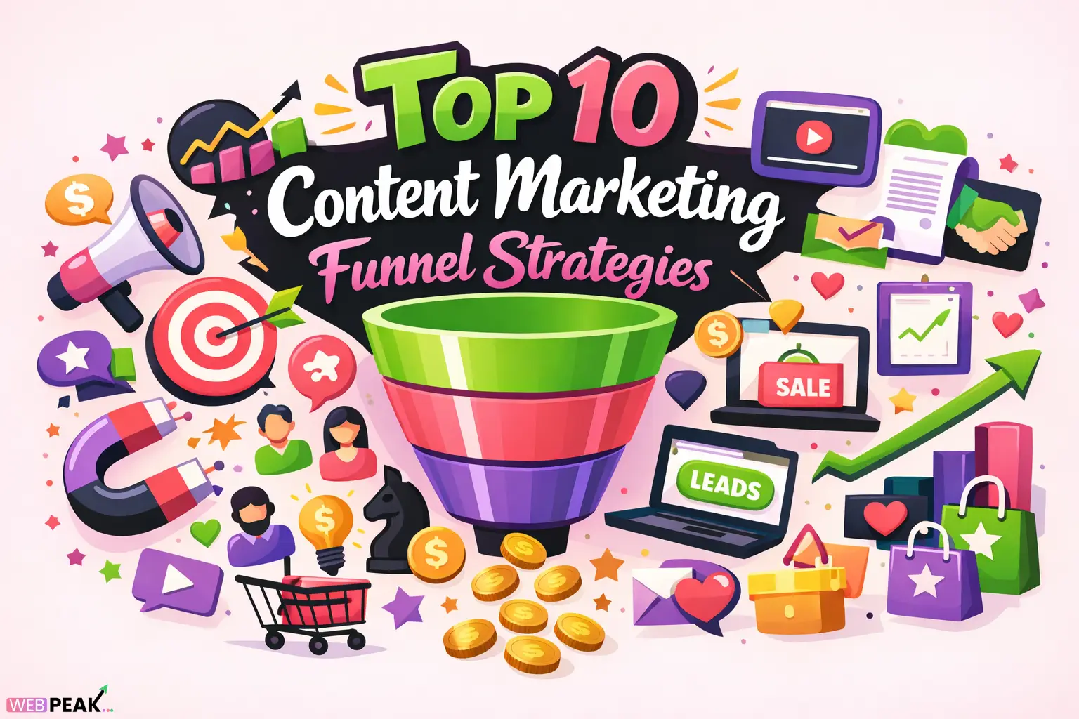 Top 10 Content Marketing Funnel Strategies in 2026