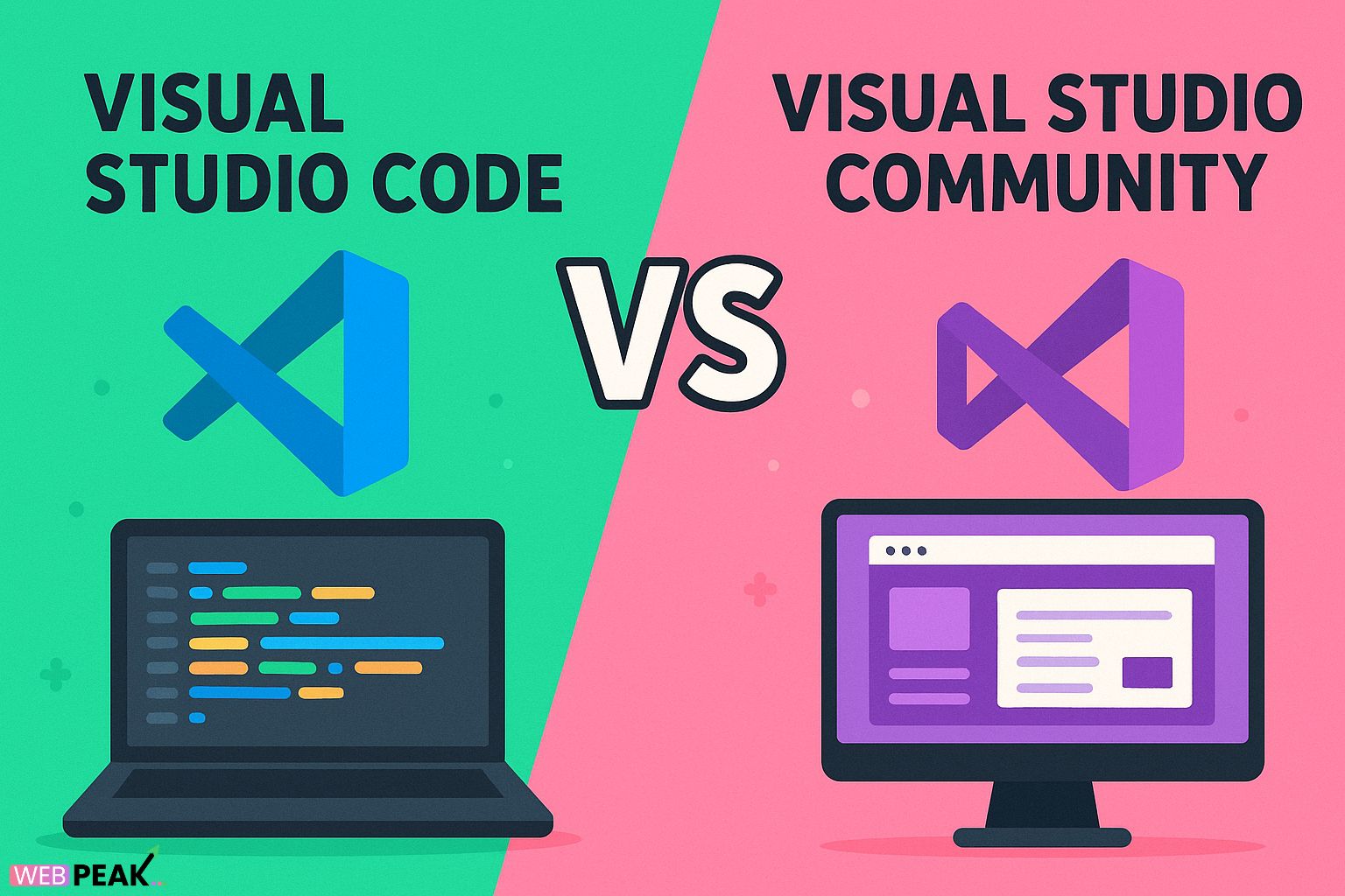 Visual Studio Code Vs Visual Studio Community