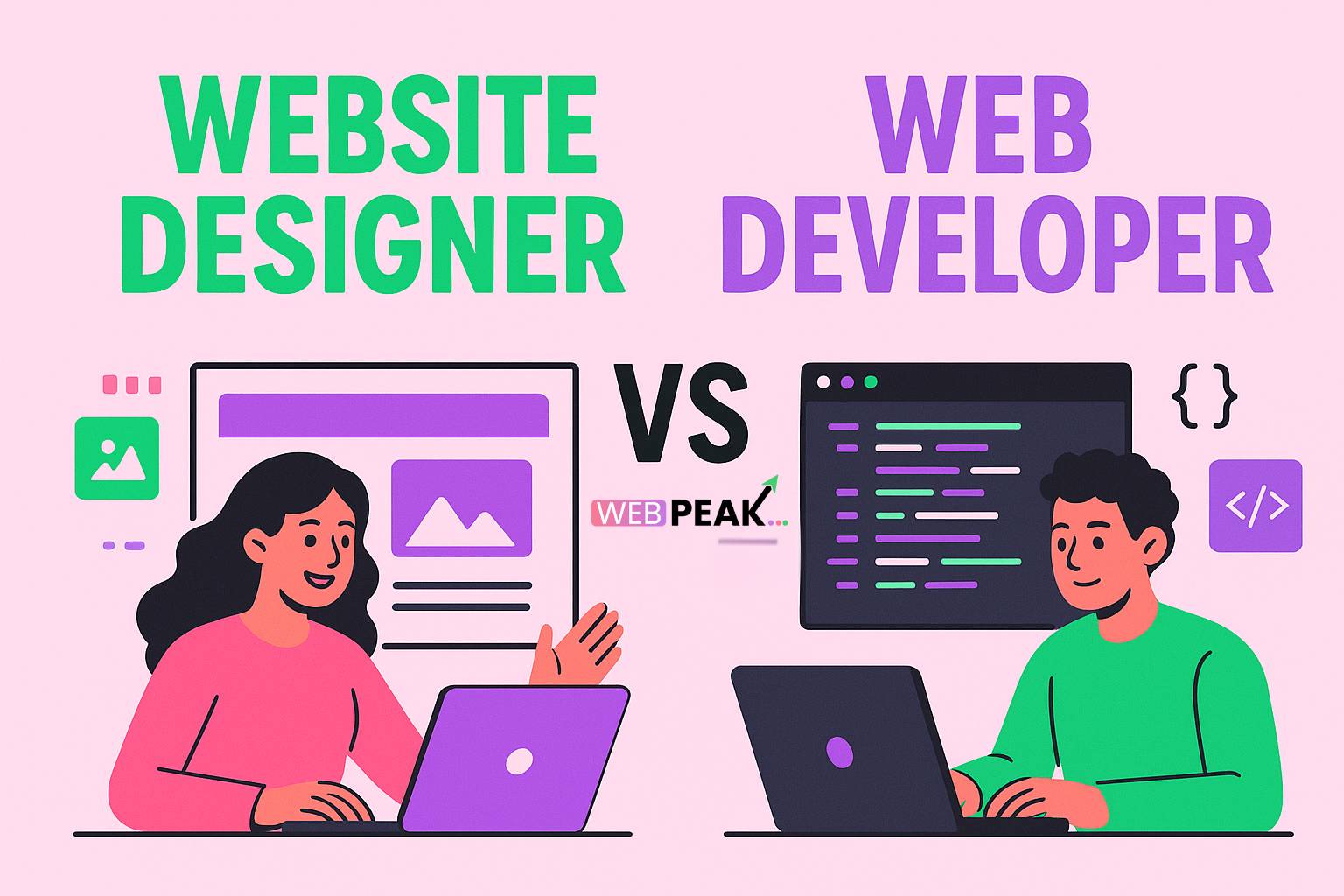 Website Designer vs Web Developer