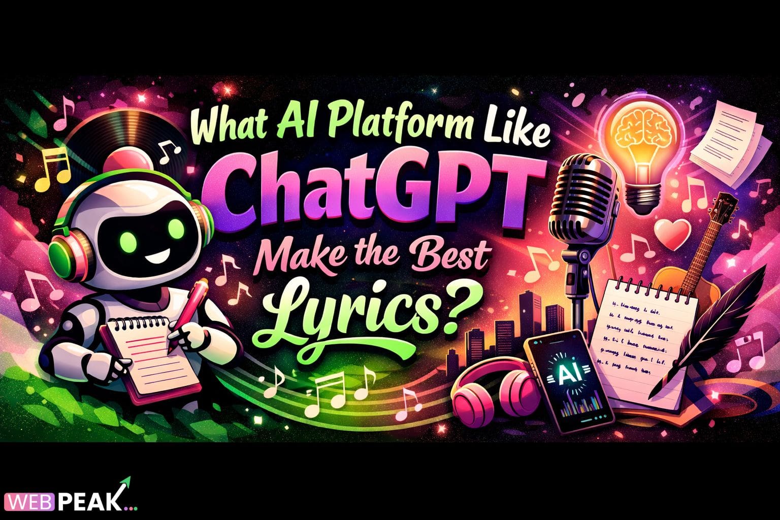 What AI Platform Like ChatGPT Make the Best Lyrics