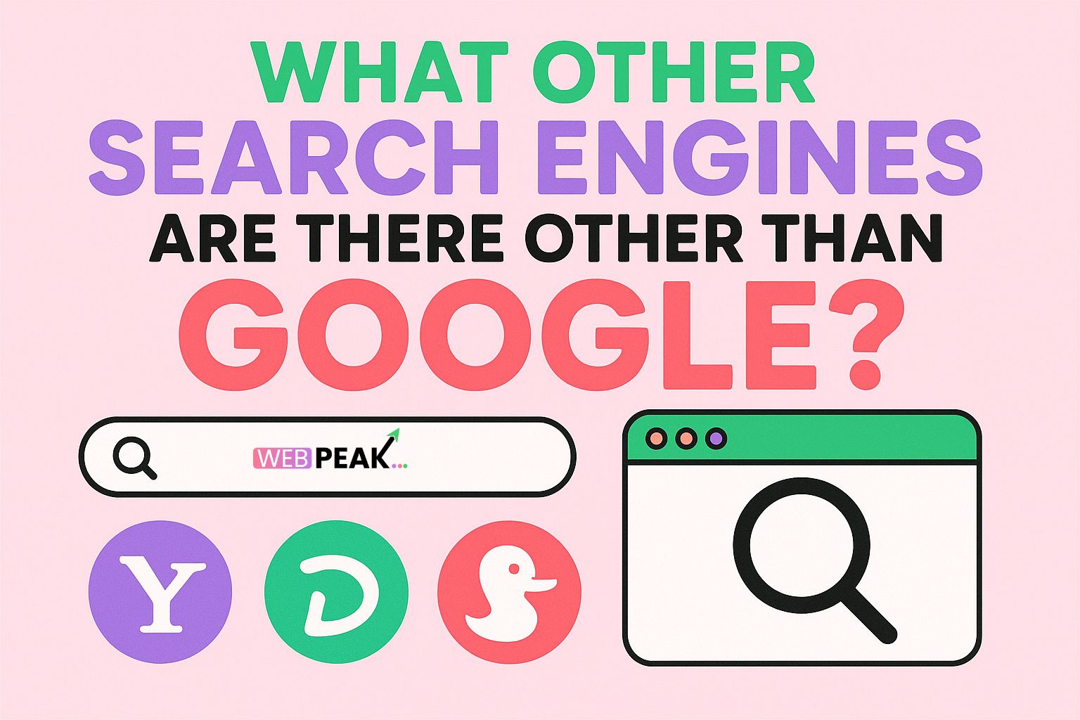 What Other Search Engines Are There Other Than Google