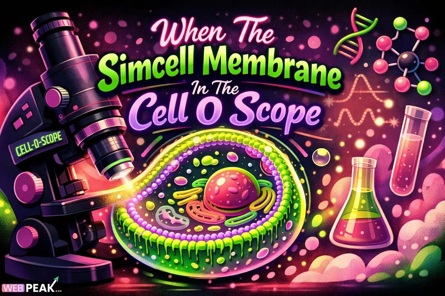 When The Simcell Membrane In The Cell O Scope
