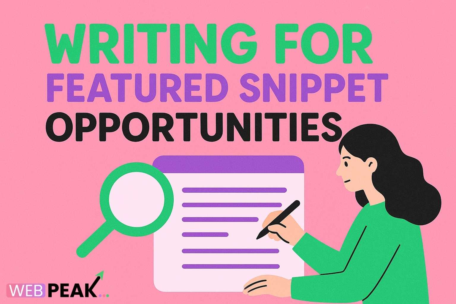 Writing for Featured Snippet Opportunities