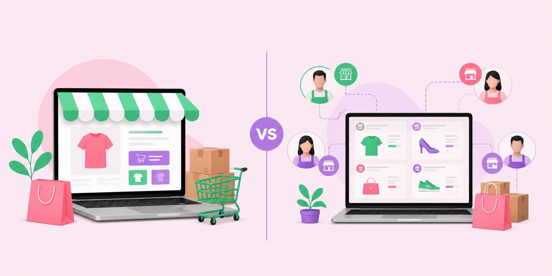 What Is the Difference Between E-commerce and an Online Marketplace?