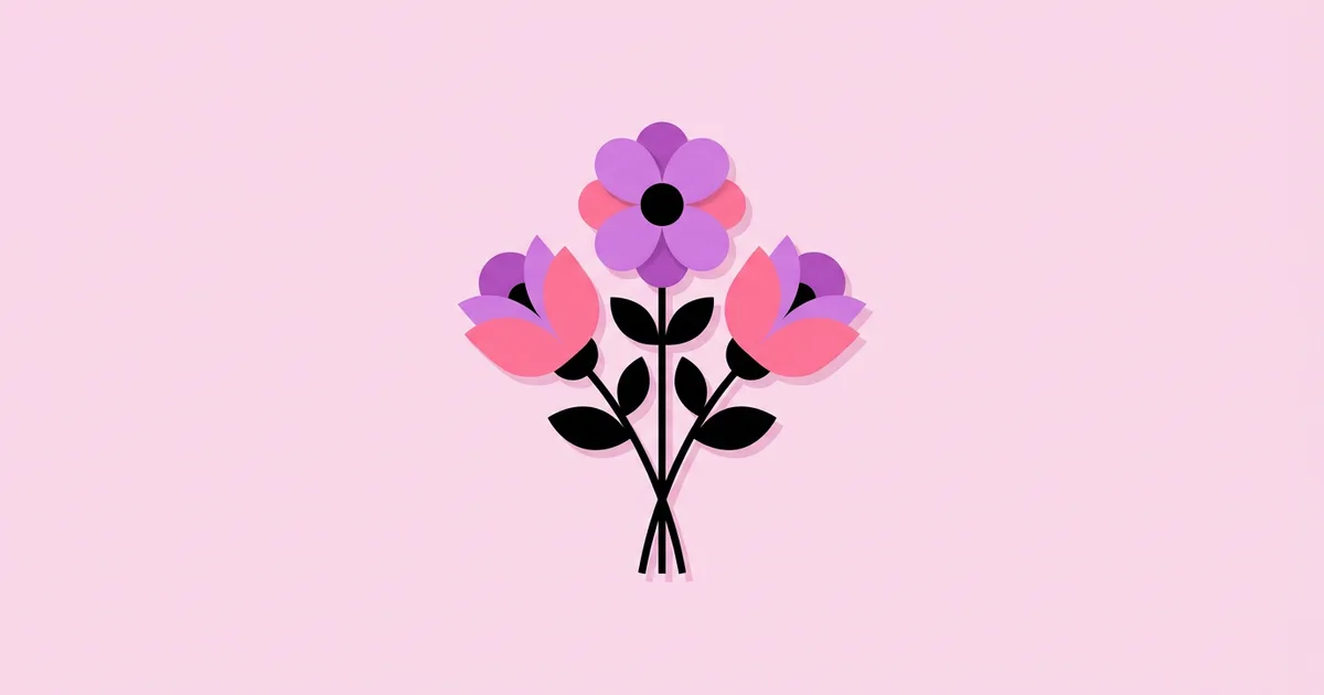 Floral Design Graphic: How to Create Flower Art That Works