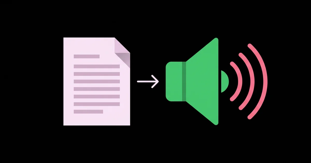 How to Convert Text Into Speech Online Using AI