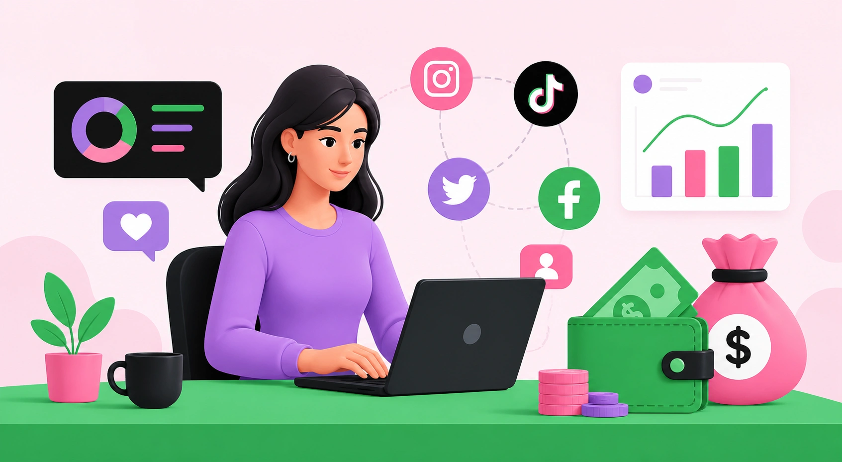 How Do Social Media Managers Get Paid? A Real Breakdown of Pay Models