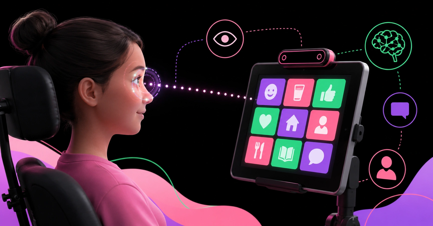 How Does Eye Gaze Technology Work for Communication?