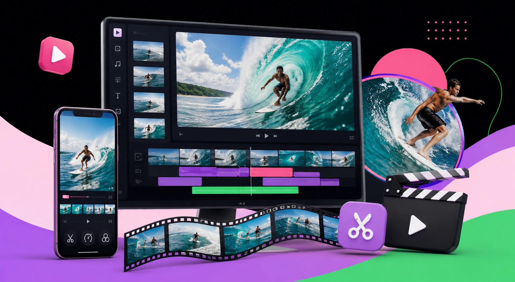 How to Edit Surfing Videos for Social Media That Stop the Scroll