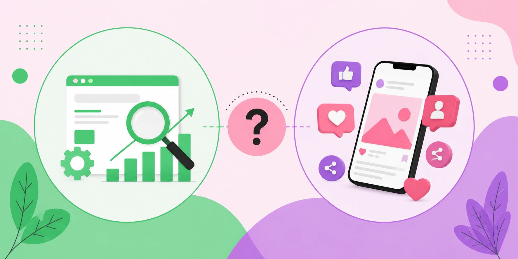 Is SEO and Social Media Marketing the Same? Key Differences Explained